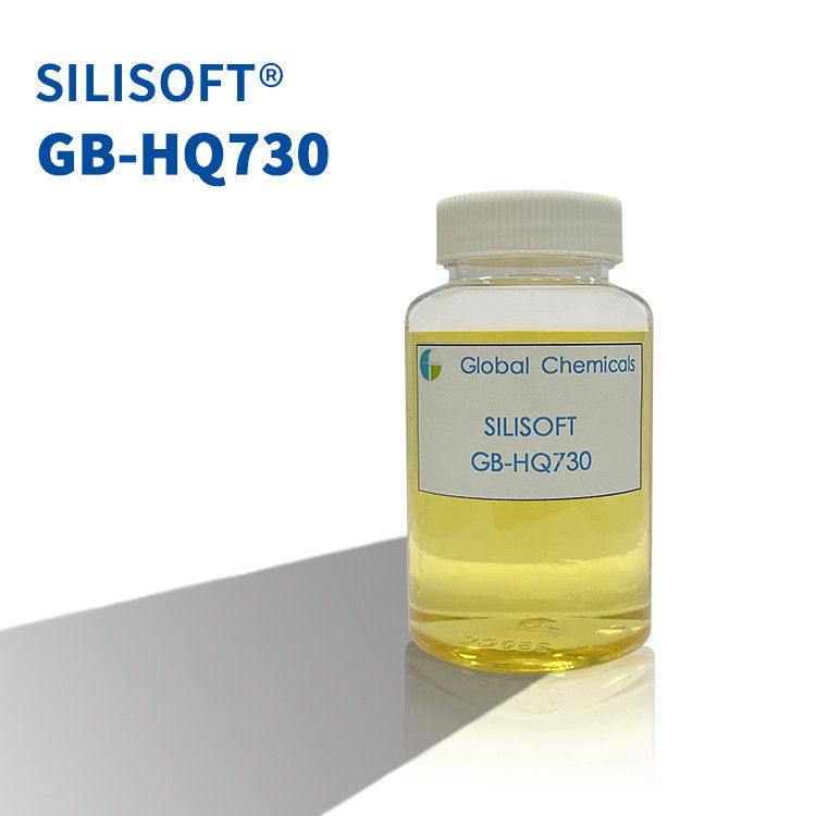 Silky Silicone SILISOFT GB-HQ730 gebruikt voor de gladde en zachte afwerking van natuurlijke vezels, synthetische vezels en hun mengsels