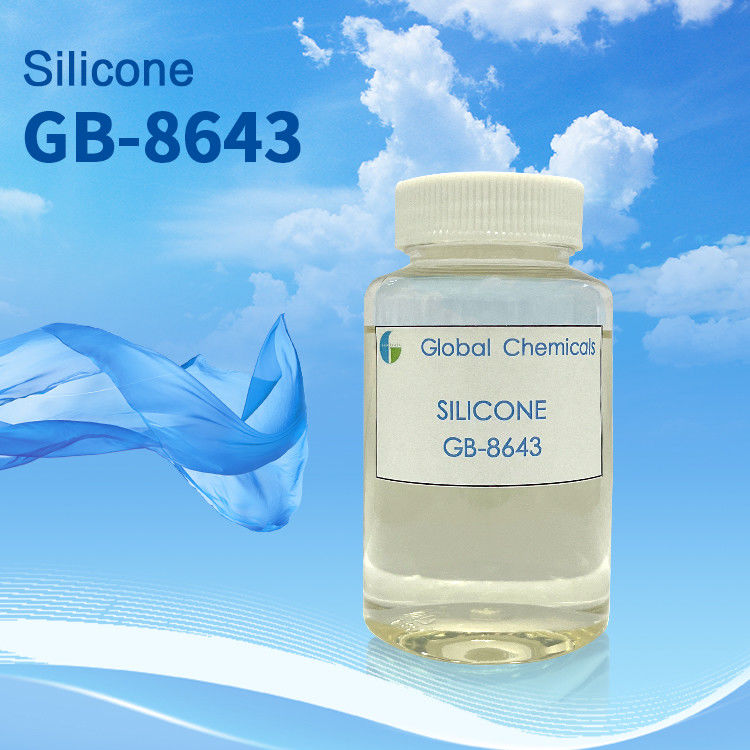 High Stability Hydrophilic Silicone SILISOFT GB-8643 Voor geweven puur katoen Huisstof Reactief gedrukt stof Coating Drukt stof Rayon gedrukt stof