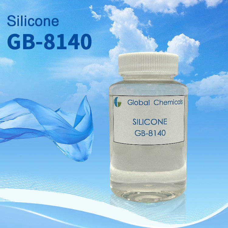 Hydrofiel Verstuivend Glijdend SILISOFT GB-8140 Zelfemulgerend met lage geelheid Voor synthetische katoenvezels en gemengde stoffen, met name voor mannen