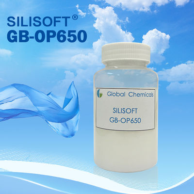 Chemische producten Hulpagent Smooth Brightener GB-OP650 Macrooxosilane voor Leer, Denim en Garens
