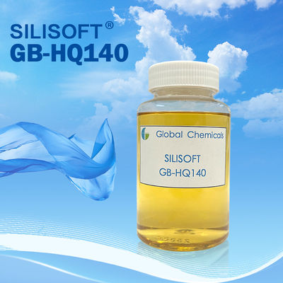 Lage Vergelende Hydrofiele Siliconewaterontharder voor Katoenen Stof SILISOFT GB-HQ140