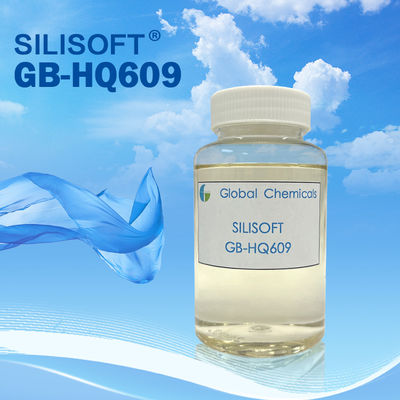 De veerkrachtige en Gladmakende Agent For Plush, GB-HQ609 Siliconewaterontharder van de Stoffenwaterontharder