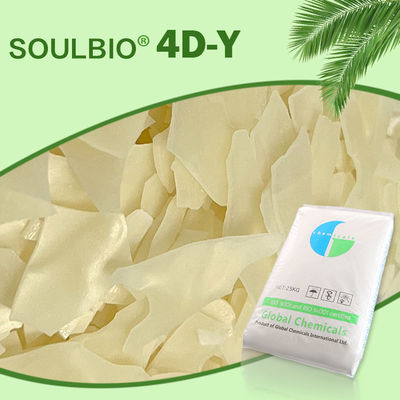 Goed vloeibaar, laag schuimend en viscositeitsverzachter SOULBIO 4D-Y met zachte gladde en volle handgreep op stoffen