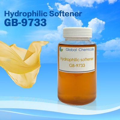 Hydrofiel ester kwartenaire verzachter GB-9733 Geeft zachte pluizige en gladde handgevoel aan de stof