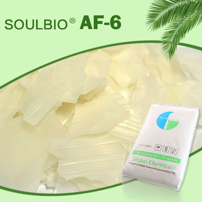 AEEA-vrije verzachtervlokken SOULBIO AF-6 met uitstekende gladde zachte volle en delicate handgevoel aan stoffen