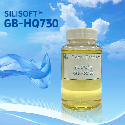 Silky Silicone SILISOFT GB-HQ730 gebruikt voor de gladde en zachte afwerking van natuurlijke vezels, synthetische vezels en hun mengsels