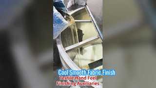 Siliconenverzachter voor koele, gladde stoffen